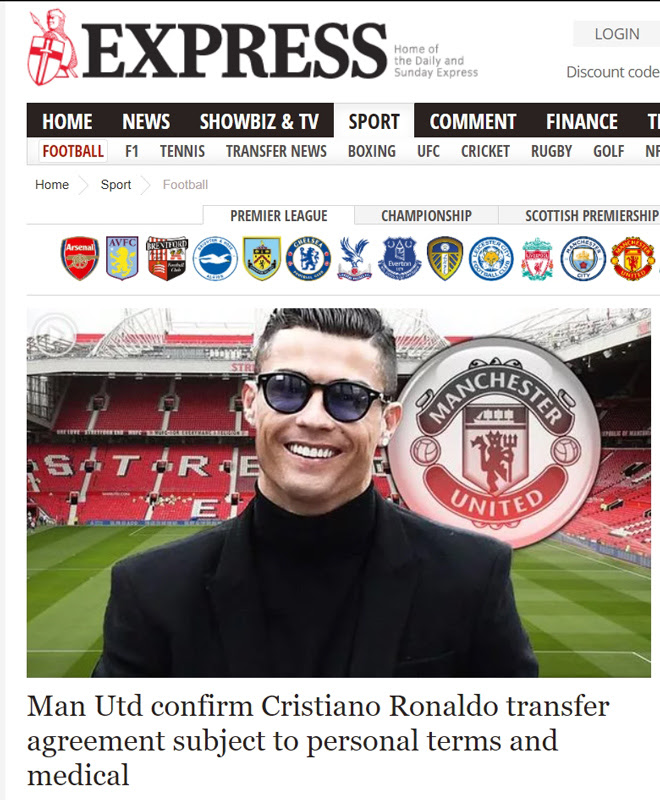 Superstar Ronaldo reunited with MU: The world press was stunned by the twist