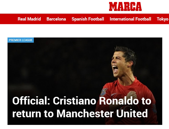 Superstar Ronaldo reunited with MU: The world press was stunned by the twist